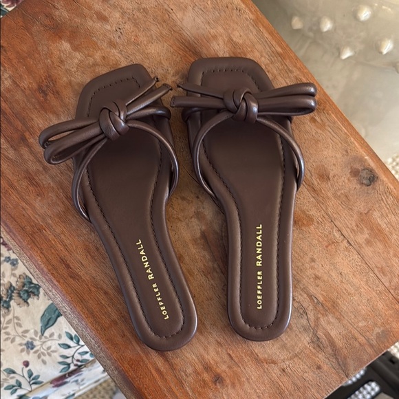 Loeffler Randall Shoes - NWB Loeffler Randall Brown Women's Sandals size 5.5